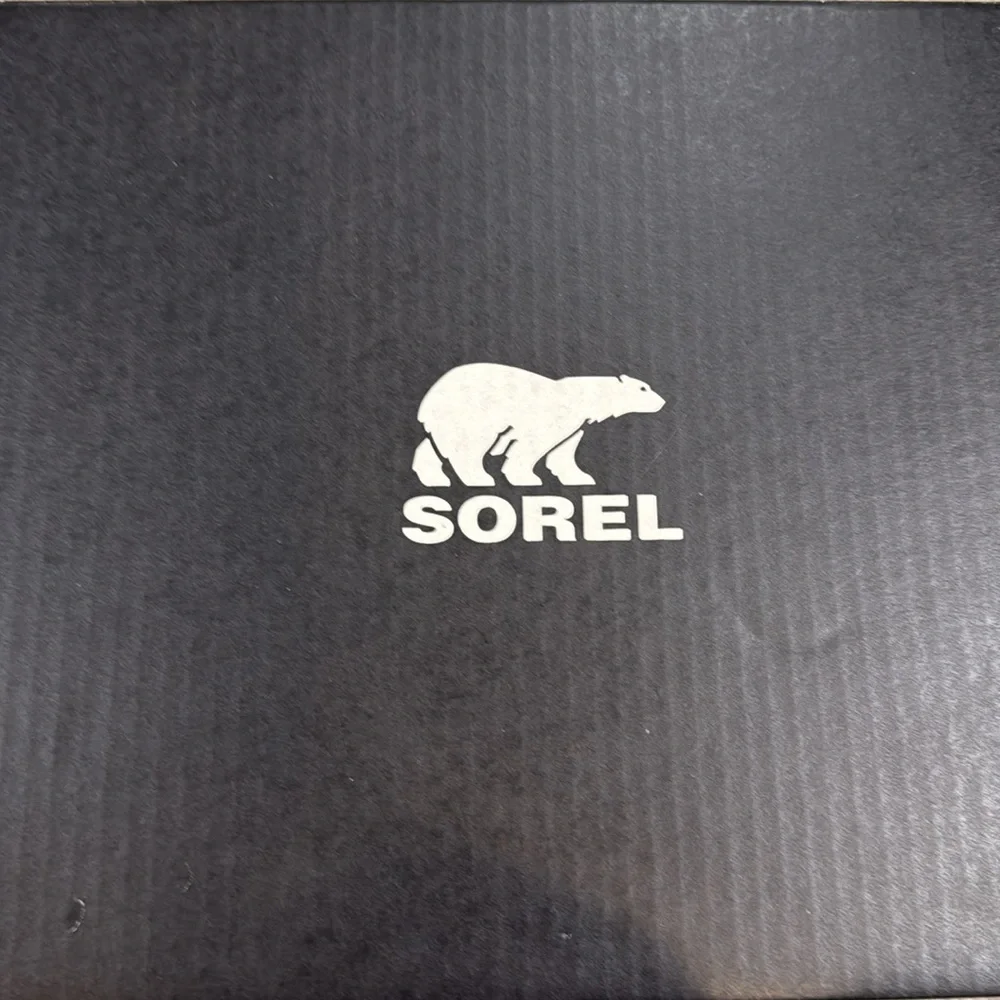 New In Box, Sorel Men's Explorer Drift WP 'Tawny Buff / Ceramic | Size 8.5 - Picture 6 of 6